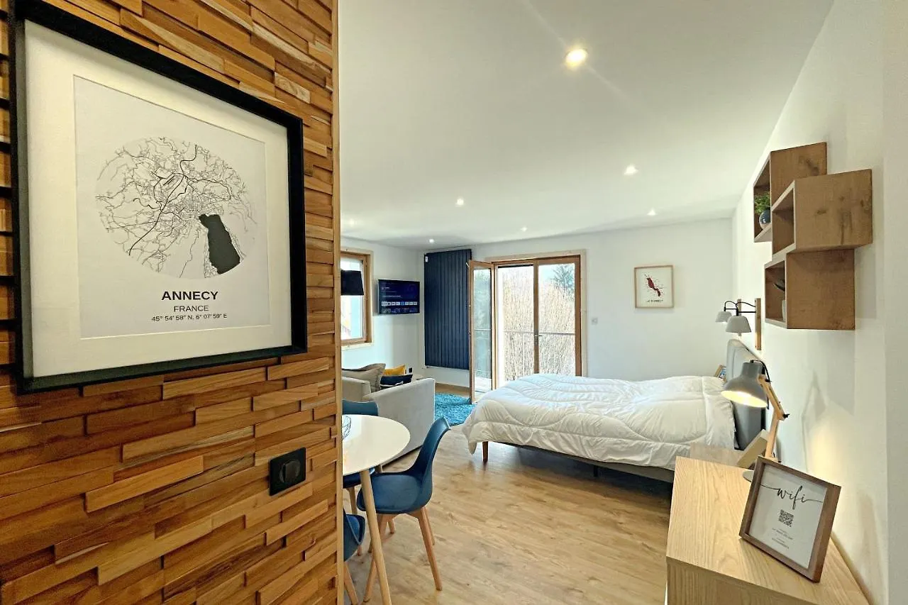 L'Albigny - Lovely Studio - 150 M Beach Annecy Fransa
